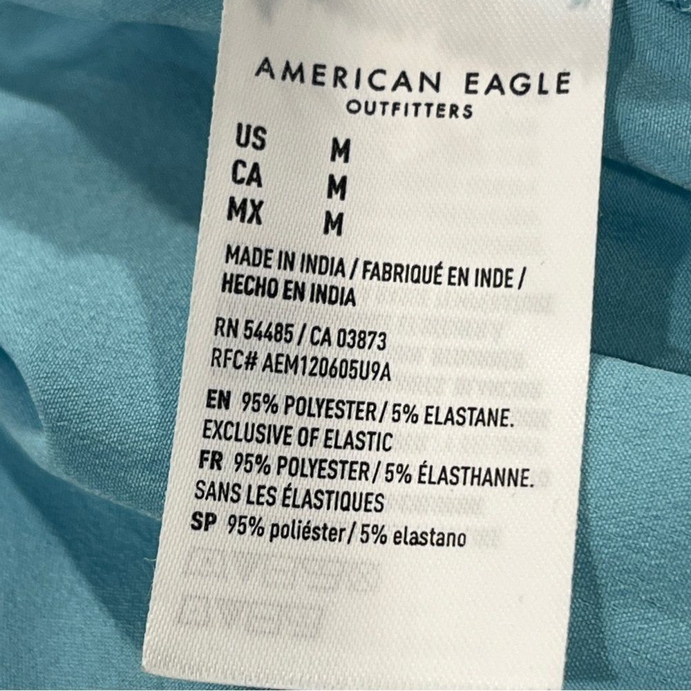 American Eagle Outfitters Sky Blue mini Dress size medium - Picture 8 of 11
